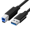 Ugreen US210 10372 Printer Cable USB-A 3.0 / USB-B 5Gbps 2m - Black