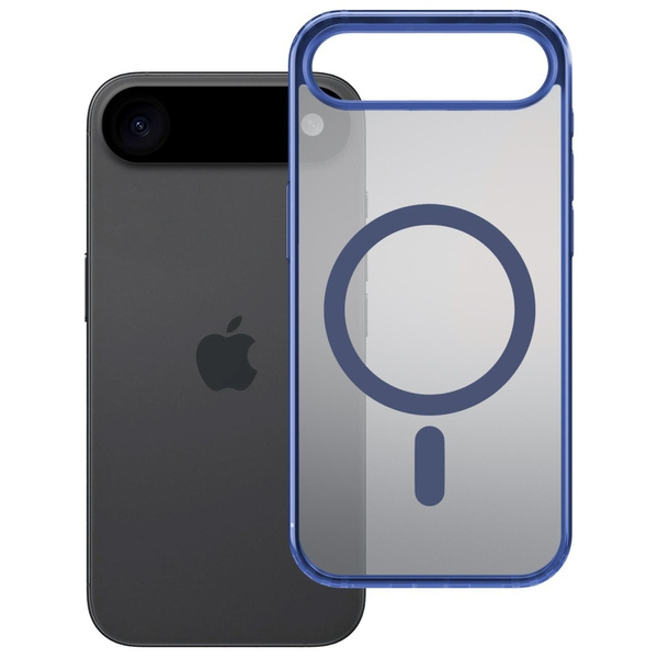 Etui 3MK Frosty MagCase do Apple iPhone  17 Air niebieski