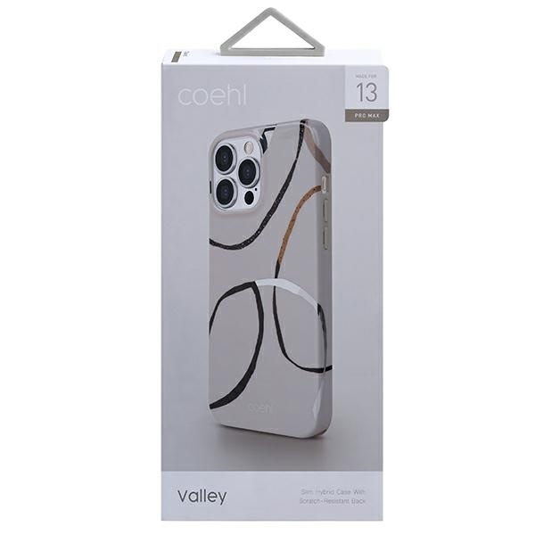 Etui Uniq Coehl Valley na iPhone 13 Pro Max - piaskowe