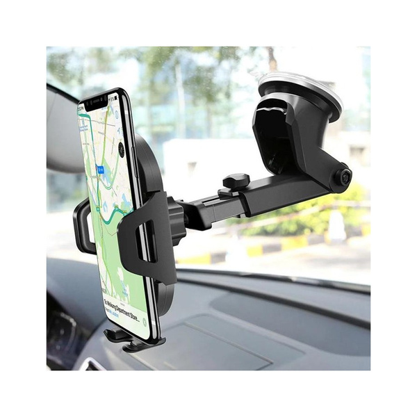 TELESCOPIC CAR HOLDER FOR WINDOW / BOARD BLACK-RED