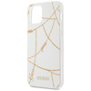 Guess GUHCP12SPCUCHWH iPhone12 mini 5,4" biały/white hardcase Gold Chain Collection