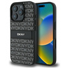 DKNY DKHCP16XPRTHSLK iPhone 16 Pro Max   6.9" czarny/black hardcase Texture Pattern Tonal Stripe