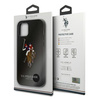 US Polo USHCP12MPUGFLBK iPhone 12/12 Pro 6.1" black/black Polo Embroidery Collection