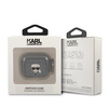 KARL LAGERFELD KLA3UKHGK AIRPODS 3 COVER CZARNY/BLACK GLITTER KARL`S HEAD