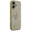 Etui Guess Fixed Glitter Big 4G do       iPhone 17 złoty