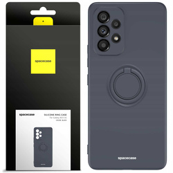 Spacecase Etui Silicone Ring Galaxy A53 5G black