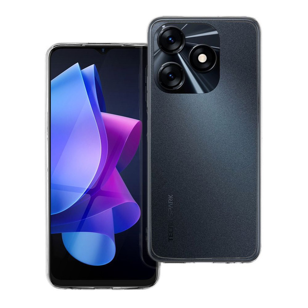 Futerał CLEAR CASE 2 mm do TECNO Spark 10 (camera protection) transparentny
