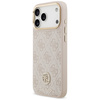 Etui Guess 4G Strass Logo MagSafe do     iPhone 17 Pro Max różowy