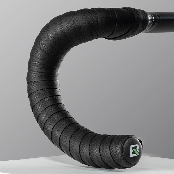 Owijka Rockbros na kierownicę silikonowa perforowana - czarna