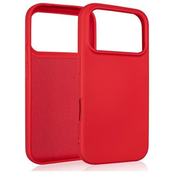 Etui Beline Silicone do iPhone 17 Pro    czerwony