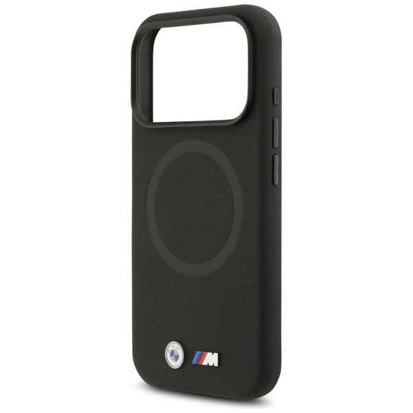 Etui BMW M FW Metal Logo MagSafe do      iPhone 17 Pro Max czarny