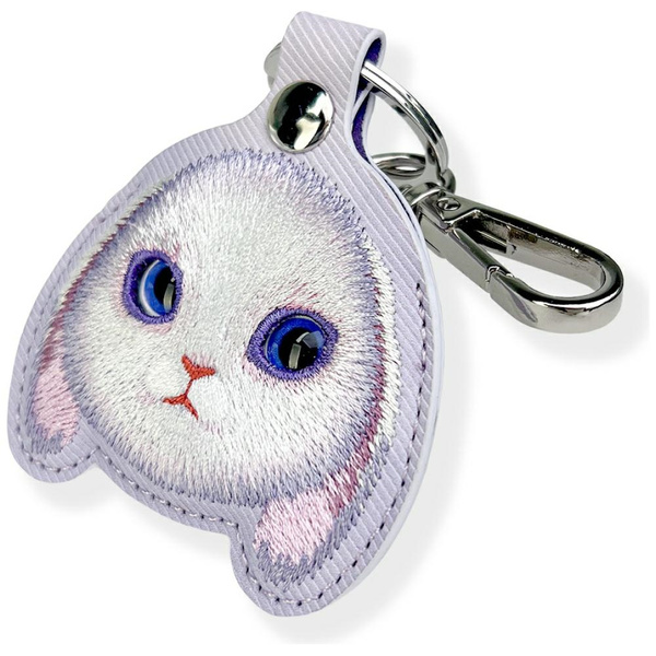 Etui na lokalizator / brelok Nimmy Big   Eyed Pet 2.0 Rabbit fioletowy