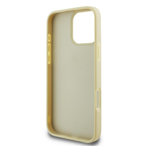 Guess GUHCP16LHG4SGD iPhone 16 Pro6.3" złoty/gold hardcase Fixed Glitter Big 4G