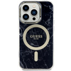 Guess GUHMP14XPCUMAK iPhone 14 Pro Max6.7" czarny/black hardcase Marble MagSafe