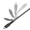 ENERGEA kabel Flow USB-C - USB-C Digital Display 1.5m czarny/black 240W 5A PD Fast Charge