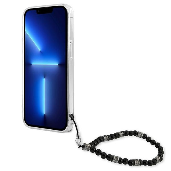 Guess GUHCP13XKPSBK iPhone 13 Pro Max6,7" Transparent hardcase Black Pearl