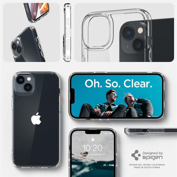 Etui Spigen Ultra Hybrid na iPhone 14 Plus - przezroczyste
