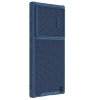Nillkin Textured S Case etui Samsung Galaxy S22 Ultra pancerny pokrowiec z osłoną na aparat niebieskie