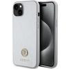 Guess GUHCP15MPS4DGPS iPhone 15 Plus / 14 Plus 6.7" srebrny/silver hardcase Strass Metal Logo