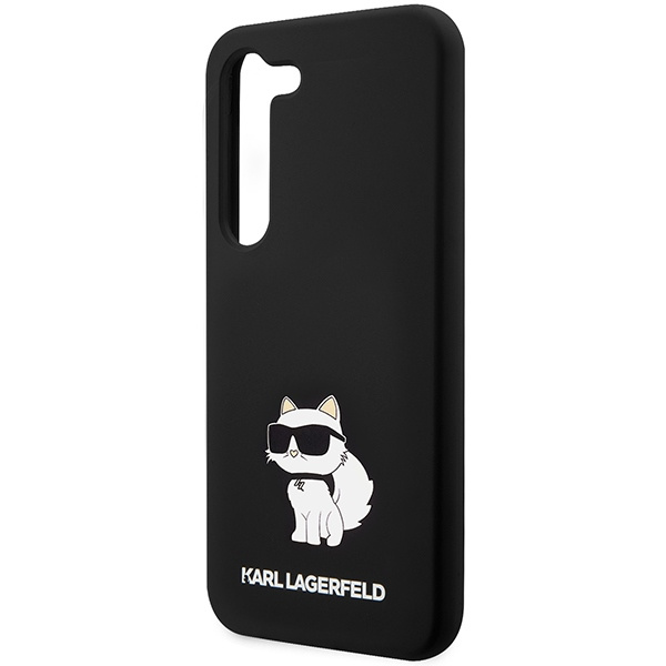 KARL LAGERFELD KLHCS24SSNCHBCK S24 S921 HARDCASE CZARNY/BLACK SILICONE CHOUPETTE