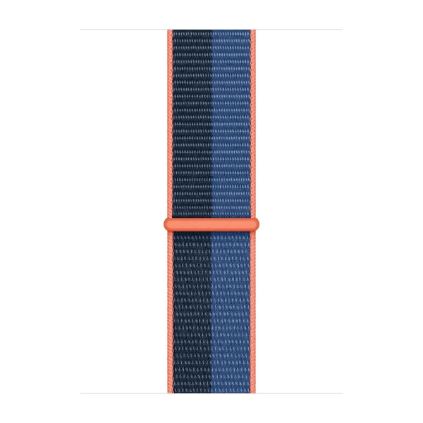 [OUTLET] Apple Watch Series 6 44mm GPS Aluminum Grey z paskiem Nylon Band Blue / Orange grade ABC