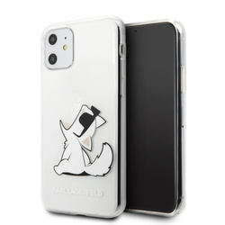 KARL LAGERFELD KLHCN61CFNRC IPHONE 11 6,1" / XR HARDCASE TRANSPARENT CHOUPETTE FUN