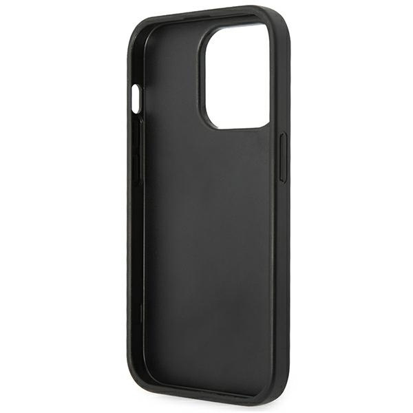 Karl Lagerfeld KLHCP14LGFKPG iPhone 14 Pro 6.1 "hardcase silver / silver Glitter Flakes Ikonik