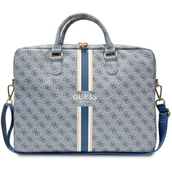 Guess Torba GUCB15P4RPSB 16" niebieski/blue 4G Printed Stripes