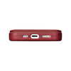 iCarer CE Premium Leather Folio Case iPhone 14 Pro Max Magnetic Flip Cover MagSafe Red (WMI14220716-RD)
