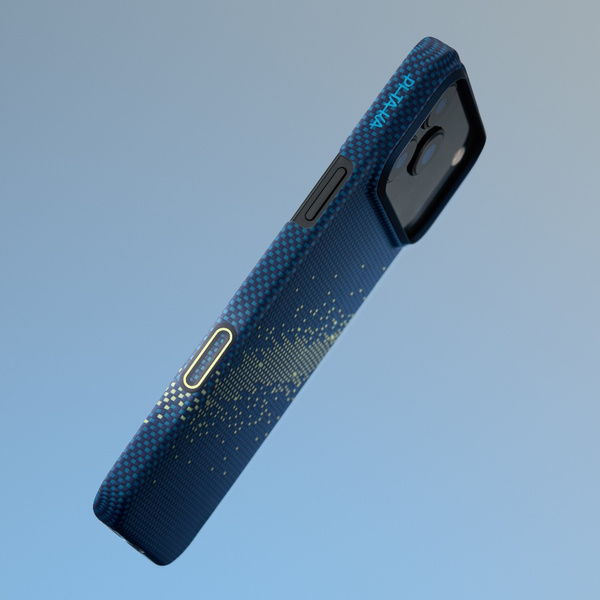 Etui PITAKA Ultra-Slim MagSafe do iPhone 17 Pro Max milky way galaxy