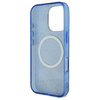 Guess GUHMP16LH4PYEEB iPhone 16 Pro 6.3" niebieski/blue hardcase IML Peony On 4G Background MagSafe