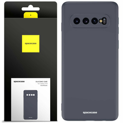 Spacecase Etui Silicone Case Galaxy S10 black