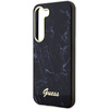 Guess GUHCS23SPCUMAK S23 S911czarny/black hardcase Marble
