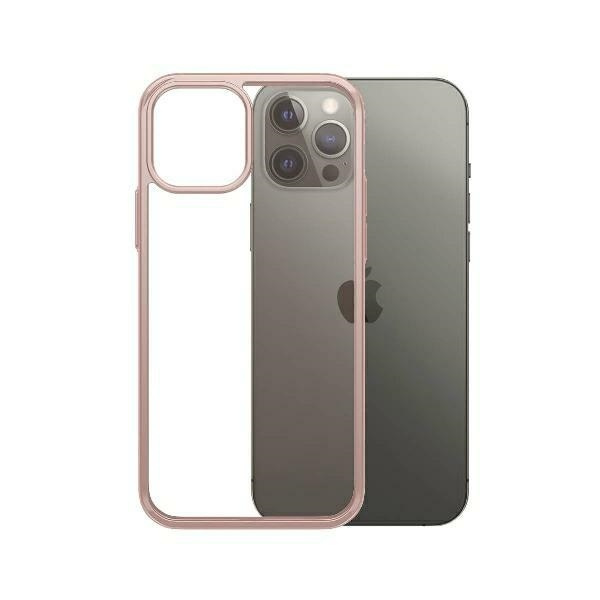 PanzerGlass ClearCase iPhone 12/12 Pro Rose Gold AB
