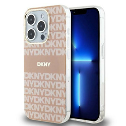 DKNY DKHMP13LHRHSEP iPhone 13 Pro / 136.1" różowy/pink hardcase IML Mono & Stripe MagSafe