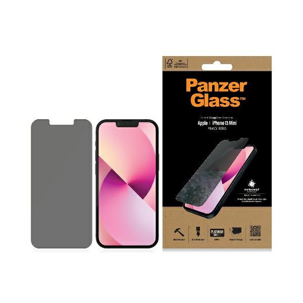 PanzerGlass Standard Super+ iPhone 13Mini 5,4" Privacy Antibacterial P2741
