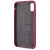 Karl Lagerfeld KLHCPXSLROG iPhone X/Xs hardcase fuksja/fushia Silicone