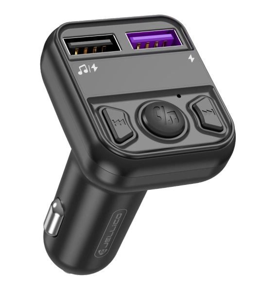 JELLICO transmitter FM FM1 2xUSB 3.1A Black