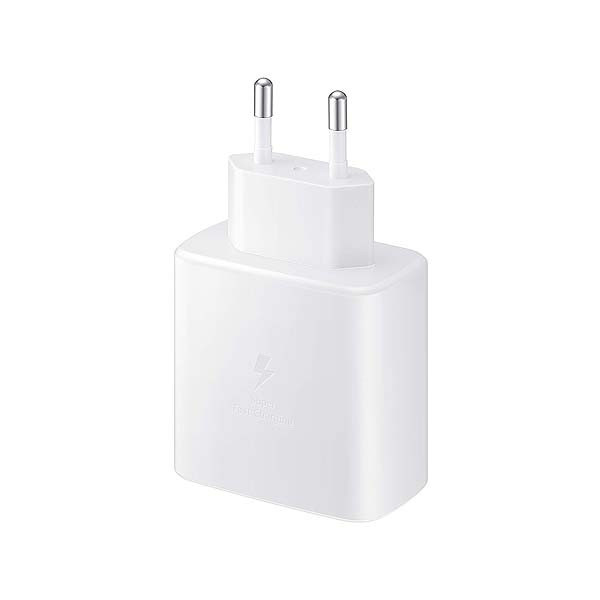 TYPE-C 45W POWER DELIVERY PD MAINS CHARGER WHITE + USB TYPE-C TO TYPE-C CABLE 2A WHITE USB 3.0 PD USB-C