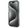 Karl Lagerfeld KLHMP15LHLSCHK iPhone 15   Pro 6.1" czarny/black hardcase IML Metal Choupette Head MagSafe