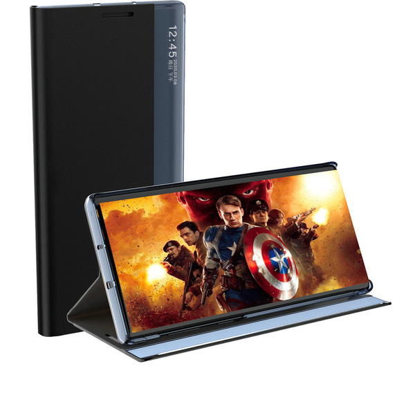 NEW SLEEP CASE CASE FOR XIAOMI REDMI NOTE 12 PRO+ COVER WITH FLIP STAND BLACK