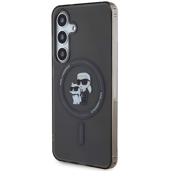 Karl Lagerfeld IML Karl&amp;Choupette MagSafe case for Samsung Galaxy S24 - black