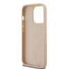 DKNY DKHCP14LPCPTSSP iPhone 14 Pro6.1" różowy/pink hardcase Leather Checkered Mono Pattern & Printed Stripes