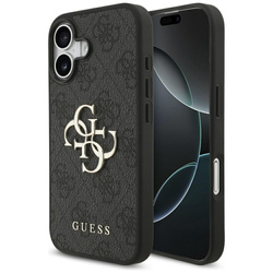 Etui Guess 4G Big Logo do iPhone 17      czarny