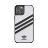 Adidas OR Moulded Case PU iPhone 12Pro Max biało-czarny/white-black 42239