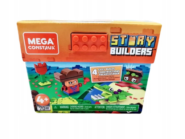 MEGA CONSTRUX STORY BUILDERS 70 CZĘŚCI GRG51