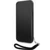 Etui Karl Lagerfeld Sequins Cord na iPhone 11 / Xr - srebrne