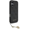 Etui Guess 4G Charms Collection MagSafe  do iPhone 17 czarny