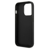 KARL LAGERFELD KLHCP14LG2ELS IPHONE 14 PRO 6,1" HARDCASE SREBRNY/SILVER GLITTER PLAQUE LOGO