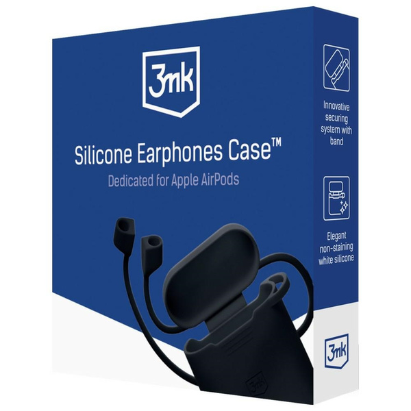 Etui 3MK Silicone AirPods Case do Apple  AirPods Pro 3 czarny